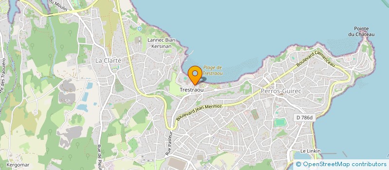 localisation de l'entreprise MADAME SOPHIE COYRAL  PERROS-GUIREC