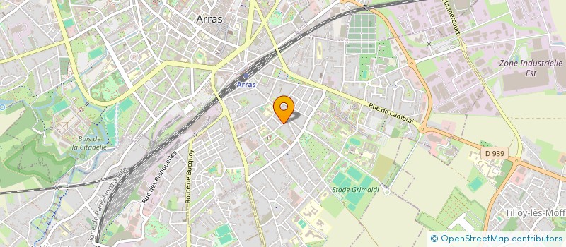 localisation de l'entreprise MADAME SOPHIE CRAMET à ARRAS