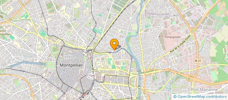 localisation de l'entreprise MADAME SOPHIE CRAMPE à MONTPELLIER