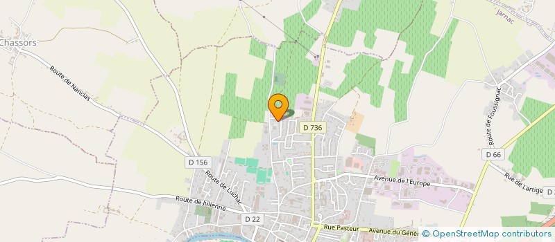 localisation de l'entreprise MADAME SOPHIE CREMOUX à JARNAC