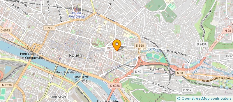 localisation de l'entreprise MADAME SOPHIE CROUVEZIER à ROUEN