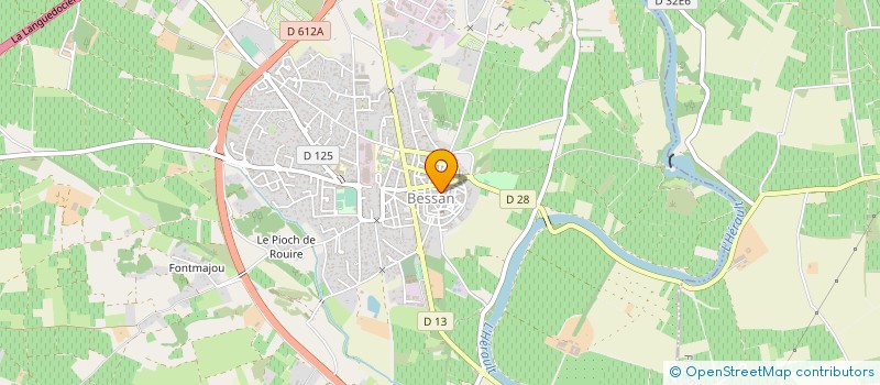 localisation de l'entreprise MADAME SOPHIE CROUZAT à BESSAN