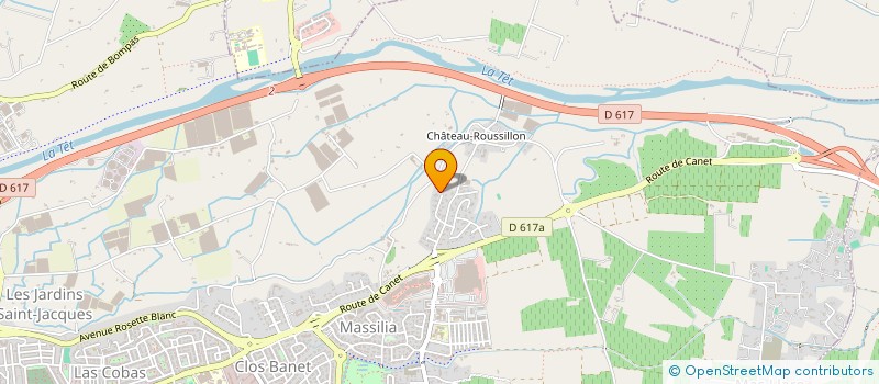 localisation de l'entreprise MADAME SOPHIE CUINGNET  PERPIGNAN