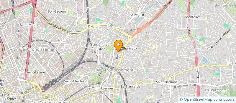 localisation de l'entreprise MADAME SOPHIE CUISSET à MARSEILLE 4EME