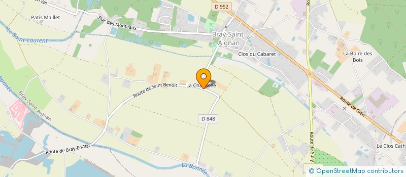 localisation de l'entreprise MADAME SOPHIE CUNY à BRAY-SAINT-AIGNAN