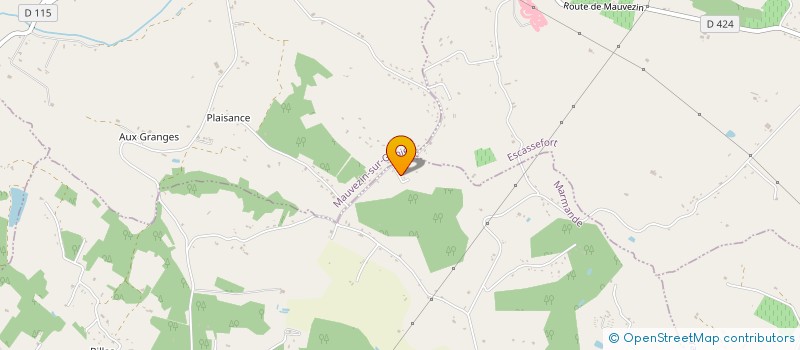 localisation de l'entreprise MADAME SOPHIE CYWINSKI  MARMANDE