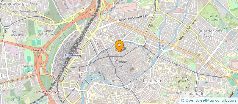 localisation de l'entreprise MADAME SOPHIE CZAPLEJEWICZ à STRASBOURG