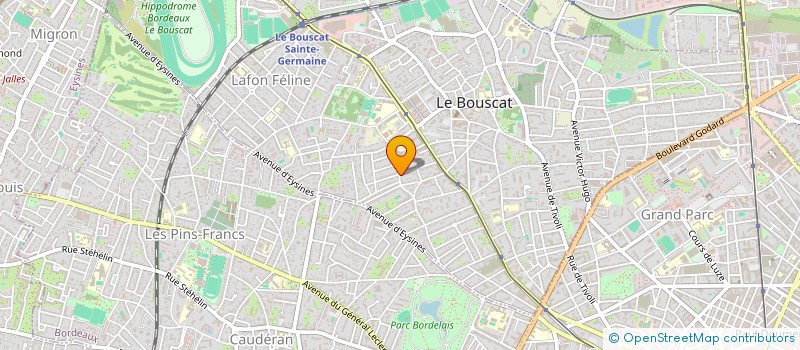 localisation de l'entreprise MADAME SOPHIE DABADIE  BORDEAUX