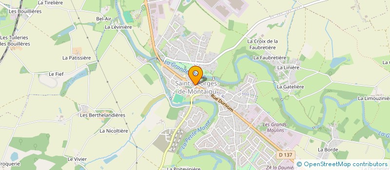 localisation de l'entreprise MADAME SOPHIE DAHERON à MONTAIGU-VENDEE