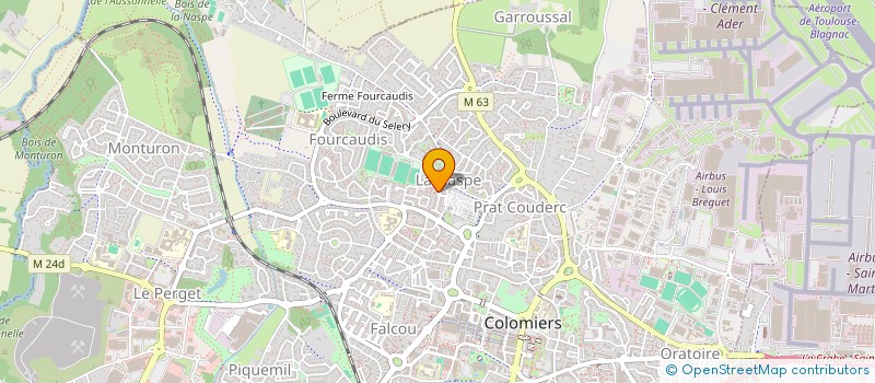 localisation de l'entreprise MADAME SOPHIE DALBERA à COLOMIERS