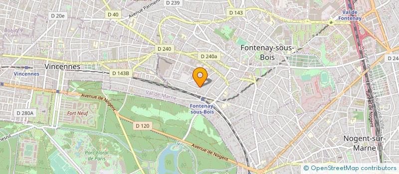 localisation de l'entreprise MADAME SOPHIE DALSUET à FONTENAY-SOUS-BOIS