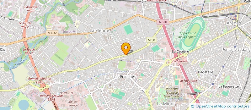localisation de l'entreprise MADAME SOPHIE DANGUY  TOULOUSE