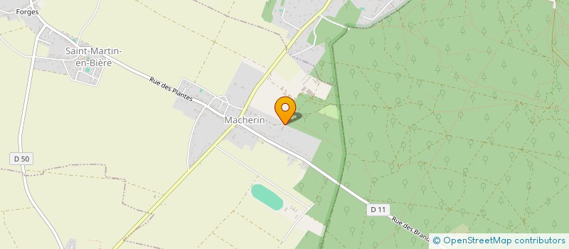 localisation de l'entreprise MADAME SOPHIE DANIEL  SAINT-MARTIN-EN-BIERE