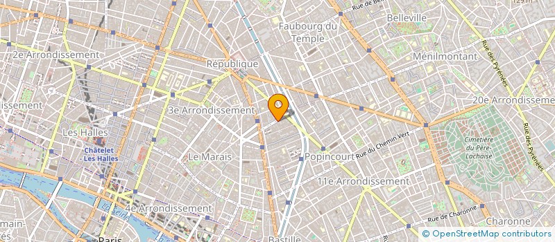 localisation de l'entreprise MADAME SOPHIE DANIELOU  PARIS