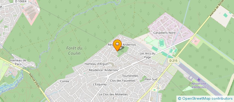 localisation de l'entreprise MADAME SOPHIE DAQUIN  ANDERNOS-LES-BAINS