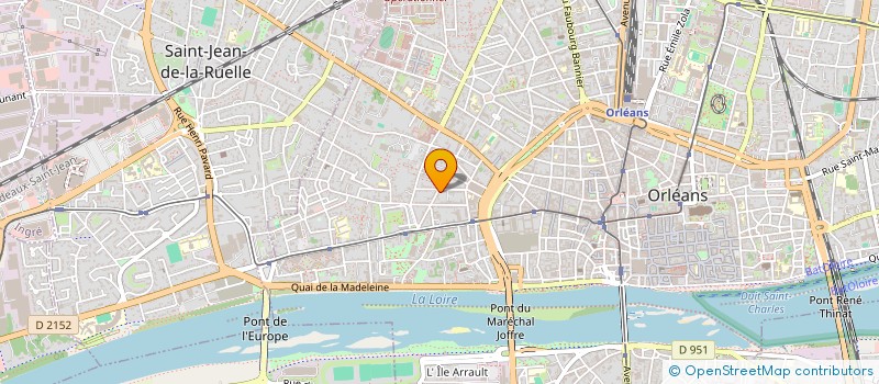 localisation de l'entreprise MADAME SOPHIE DARCHEVILLE  ORLEANS