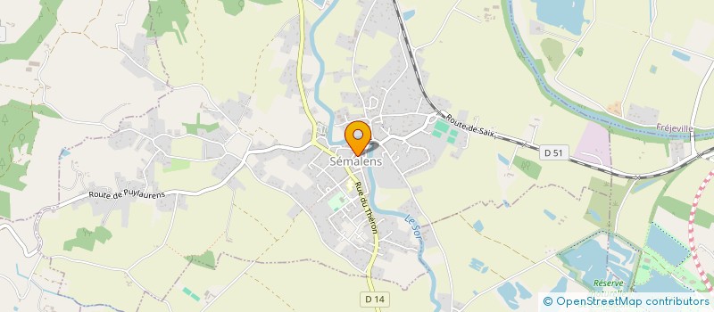 localisation de l'entreprise MADAME SOPHIE DARDENNE à FREJEVILLE