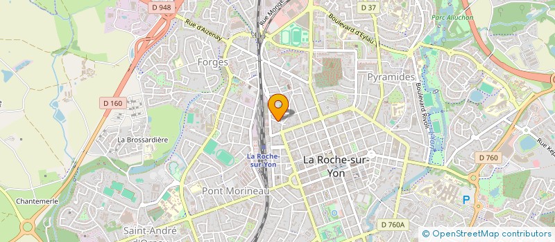 localisation de l'entreprise MADAME SOPHIE DAUDIGNON à LA ROCHE-SUR-YON