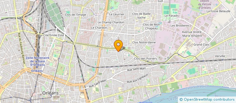 localisation de l'entreprise MADAME SOPHIE DAVAL  ORLEANS