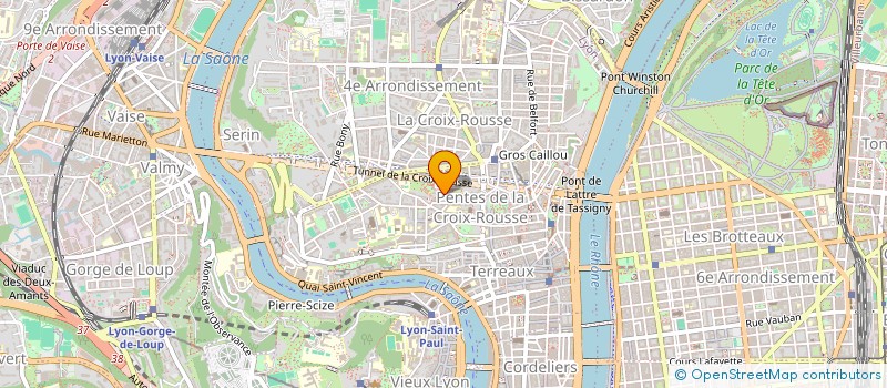 localisation de l'entreprise MADAME SOPHIE DAVERAT-MANDON à LYON