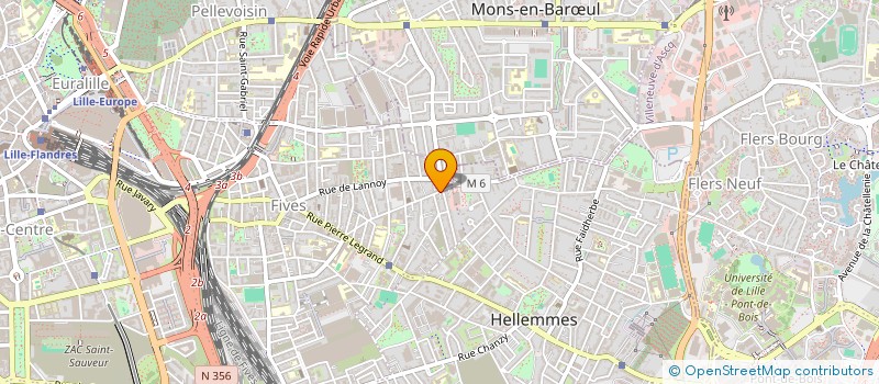 localisation de l'entreprise MADAME SOPHIE DE FELICE à LILLE