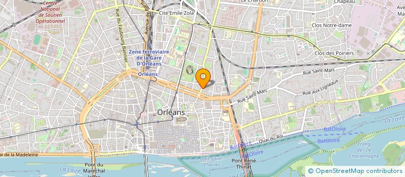 localisation de l'entreprise MADAME SOPHIE DE FOUGEROUX  ORLEANS