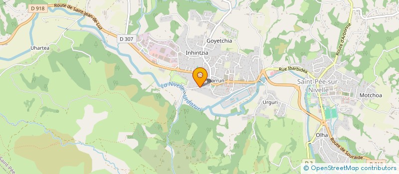 localisation de l'entreprise MADAME SOPHIE DE KEMPENEER  URRUGNE