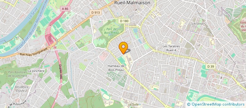 localisation de l'entreprise MADAME SOPHIE DE LA VEGA à RUEIL-MALMAISON