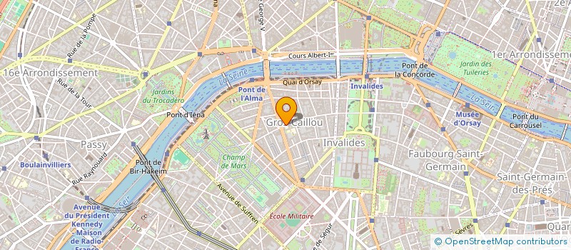 localisation de l'entreprise MADAME SOPHIE DE MILLEVILLE  PARIS