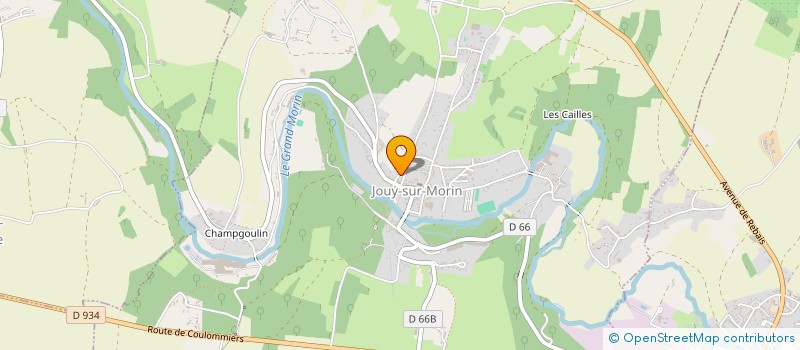 localisation de l'entreprise MADAME SOPHIE DE PREESTER à JOUY-SUR-MORIN