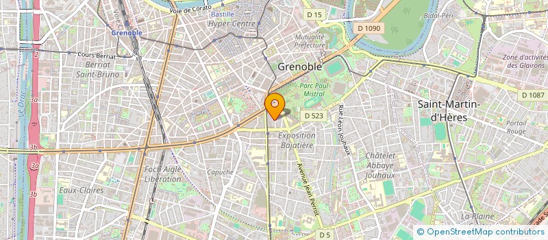 localisation de l'entreprise MADAME SOPHIE DE SOUSA à GRENOBLE