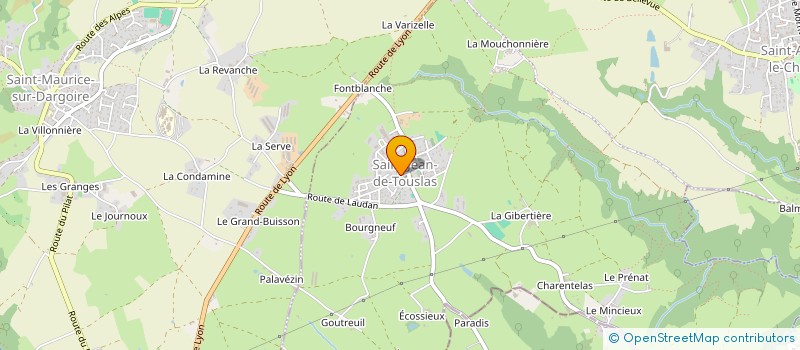 localisation de l'entreprise MADAME SOPHIE DEBIN  BEAUVALLON