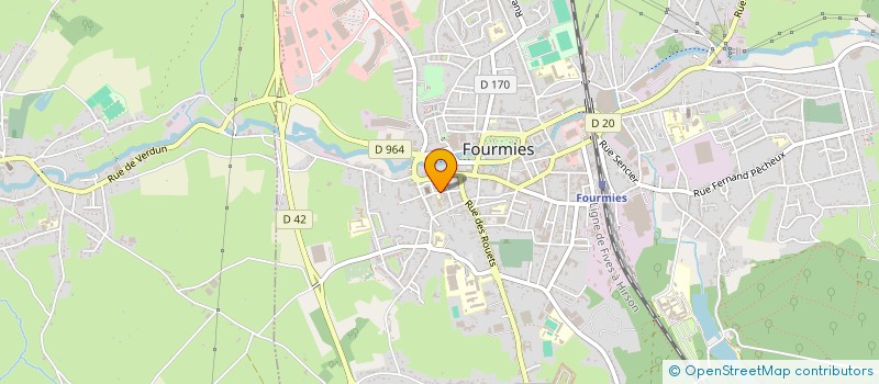 localisation de l'entreprise MADAME SOPHIE DEBOUZY à FOURMIES