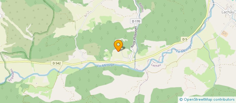 localisation de l'entreprise MADAME SOPHIE DEBRINAY  SEDERON