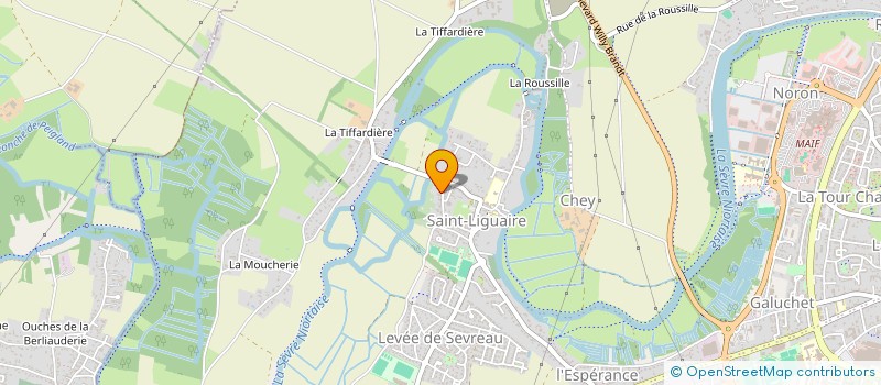 localisation de l'entreprise MADAME SOPHIE DECHAINE  NIORT