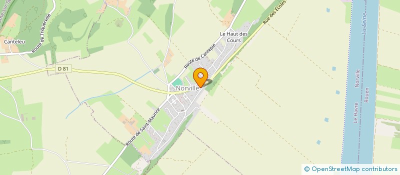 localisation de l'entreprise MADAME SOPHIE DECHAMPS  NORVILLE