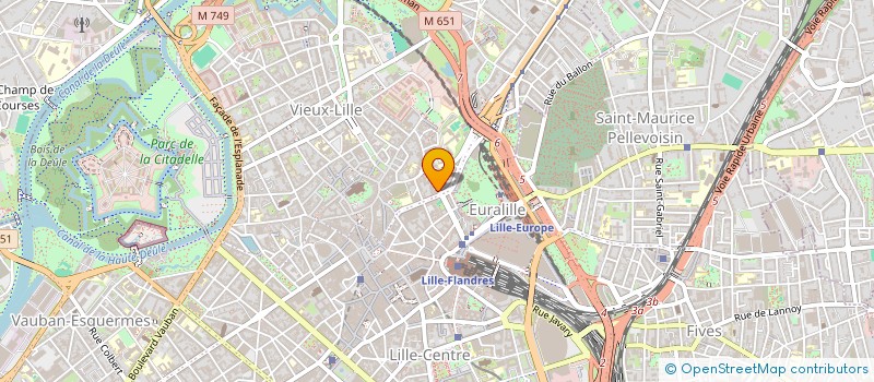 localisation de l'entreprise MADAME SOPHIE DECOOPMAN à LILLE