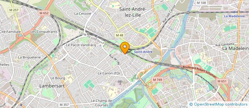 localisation de l'entreprise MADAME SOPHIE DECOOPMAN TORTELLIER à LAMBERSART