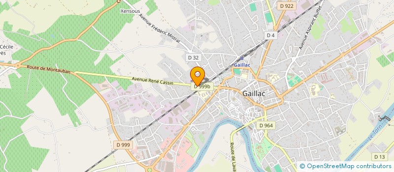 localisation de l'entreprise MADAME SOPHIE DECOUDUN  GAILLAC