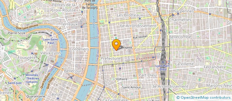 localisation de l'entreprise MADAME SOPHIE DECRENISSE  LYON