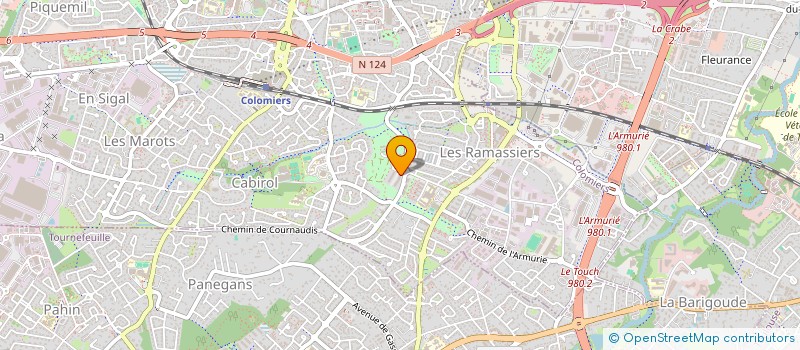 localisation de l'entreprise MADAME SOPHIE DEDIEPPE à COLOMIERS