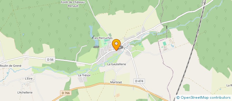 localisation de l'entreprise MADAME SOPHIE DEFEINGS  SAUNAY