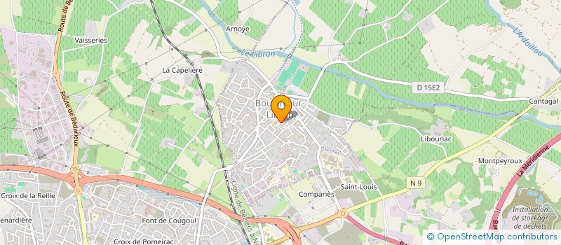 localisation de l'entreprise MADAME SOPHIE DEHOUCHE  BOUJAN-SUR-LIBRON