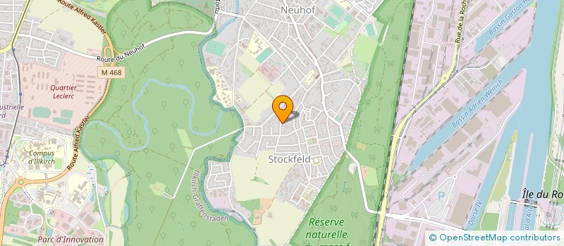 localisation de l'entreprise MADAME SOPHIE DEIBER à STRASBOURG