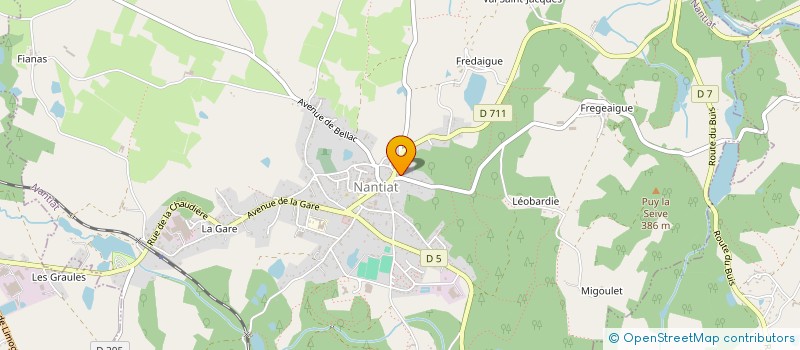 localisation de l'entreprise MADAME SOPHIE DEJARDIN à SAINT-PARDOUX-LE-LAC