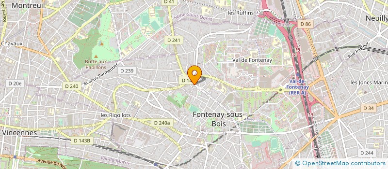 localisation de l'entreprise MADAME SOPHIE DELATTRE à FONTENAY-SOUS-BOIS