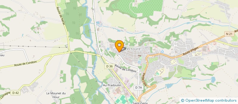 localisation de l'entreprise MADAME SOPHIE DELBOSQ à LECTOURE