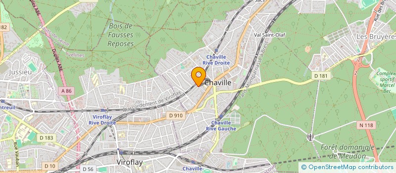 localisation de l'entreprise MADAME SOPHIE DELCOURT à CHAVILLE