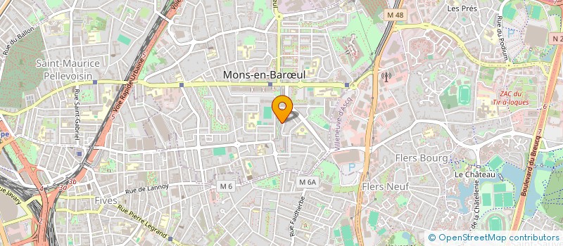 localisation de l'entreprise MADAME SOPHIE DELECLUSE  WASQUEHAL