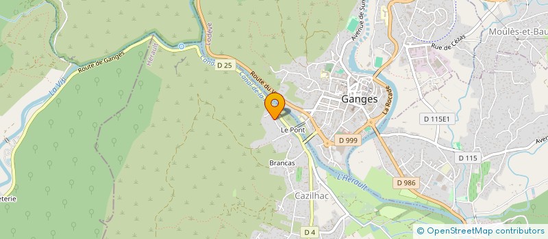 localisation de l'entreprise MADAME SOPHIE DELEPINE  CAZILHAC